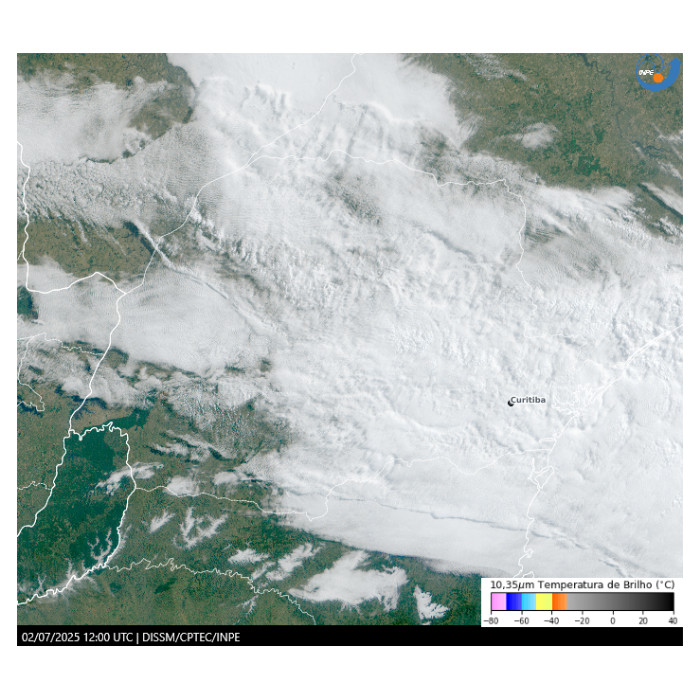 FONTE: DSAT: GOES-19 | CPTEC/INPE